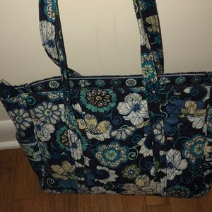 Vera Bradley Mod Floral Blue Diaper Bag